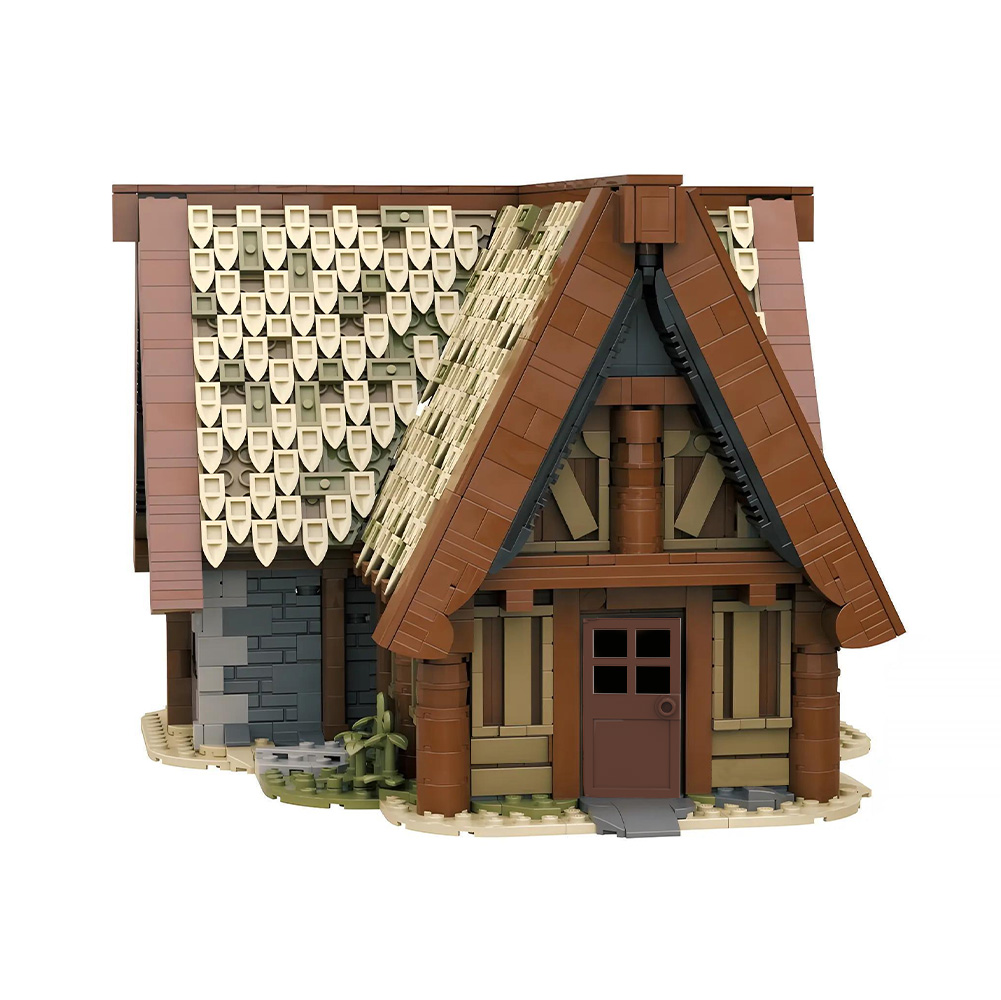 GOBRICKS MOC 206390 Skyrim Whiterun Breezehome house - YWOBB