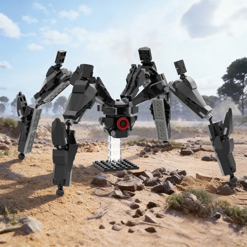 GOBRICKS MOC 250557 ARC Raiders Leaper - YWOBB