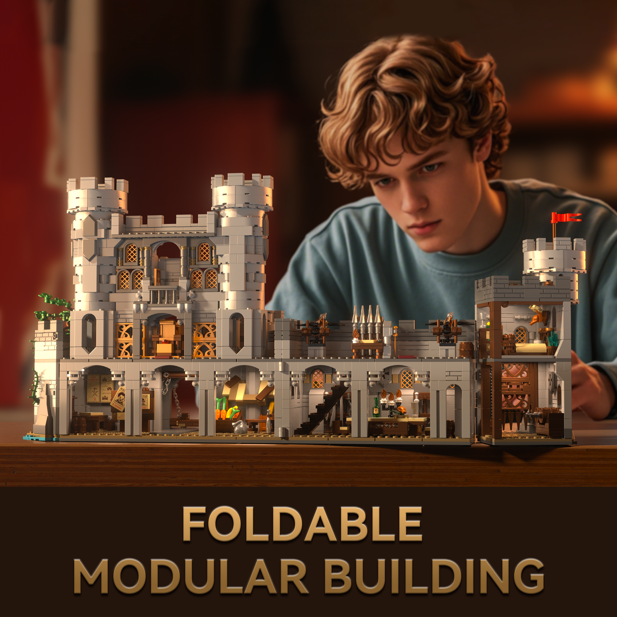 Iambrick 40211 Sword of Holy Spirit Castle - YWOBB