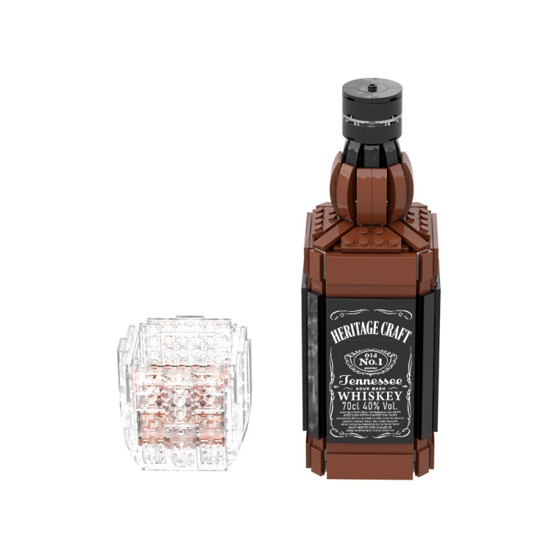GOBRICKS MOC S1116 Wine bottle - YWOBB