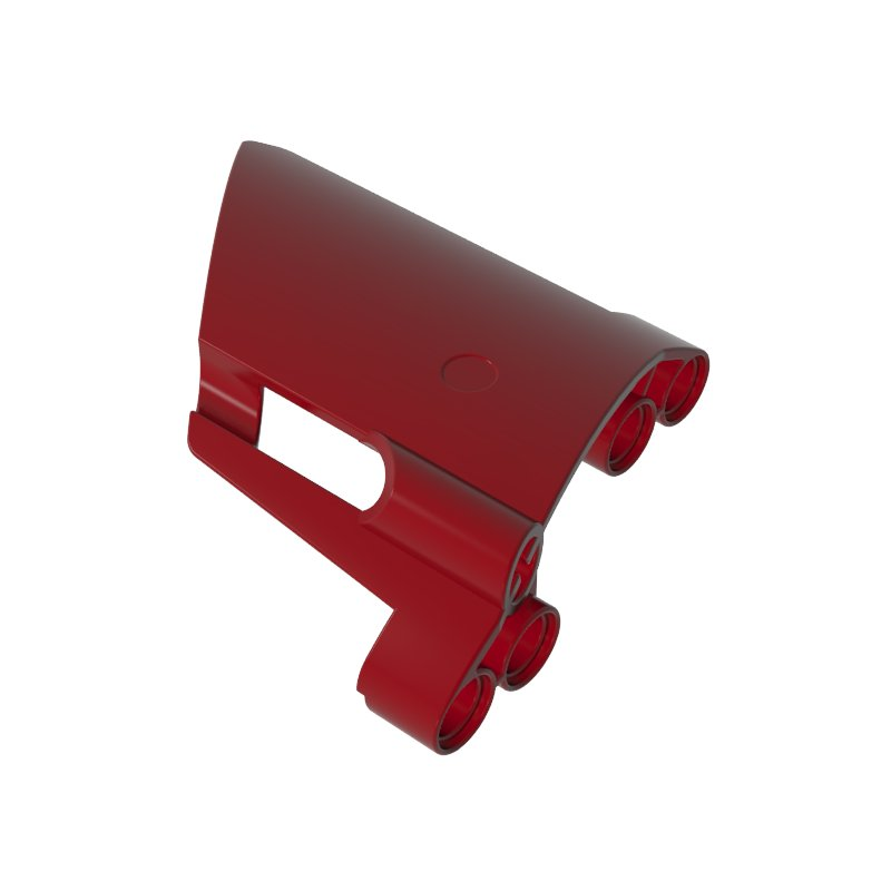 GOBRICKS GDS-1342 Panel Fairing #23 Large Short, Small Hole, Side B - YWOBB