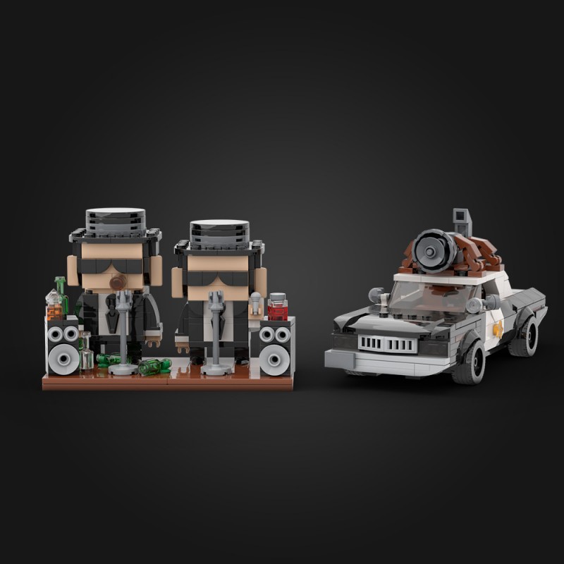 GOBRICKS MOC S1102 The Blues Brothers - YWOBB