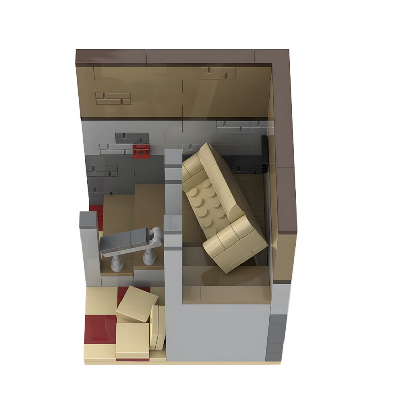 GOBRICKS MOC 258690 Friends 