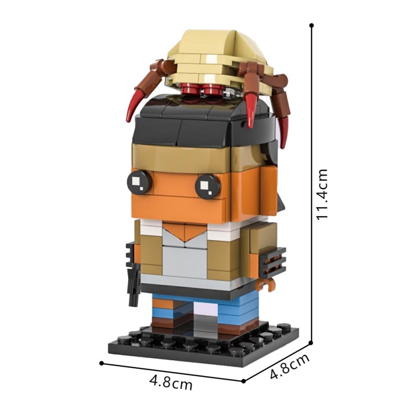GOBRICKS MOC 243204 Brickheadz Half-Life 2 Alyx - YWOBB