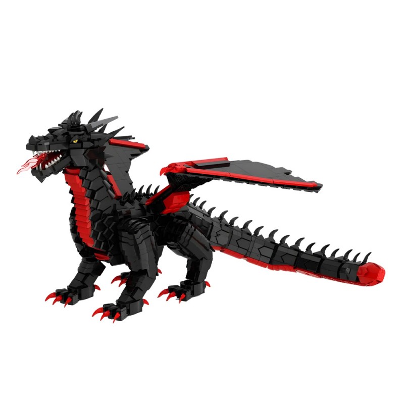 GOBRICKS MOC 246687 Dragon Attack - YWOBB