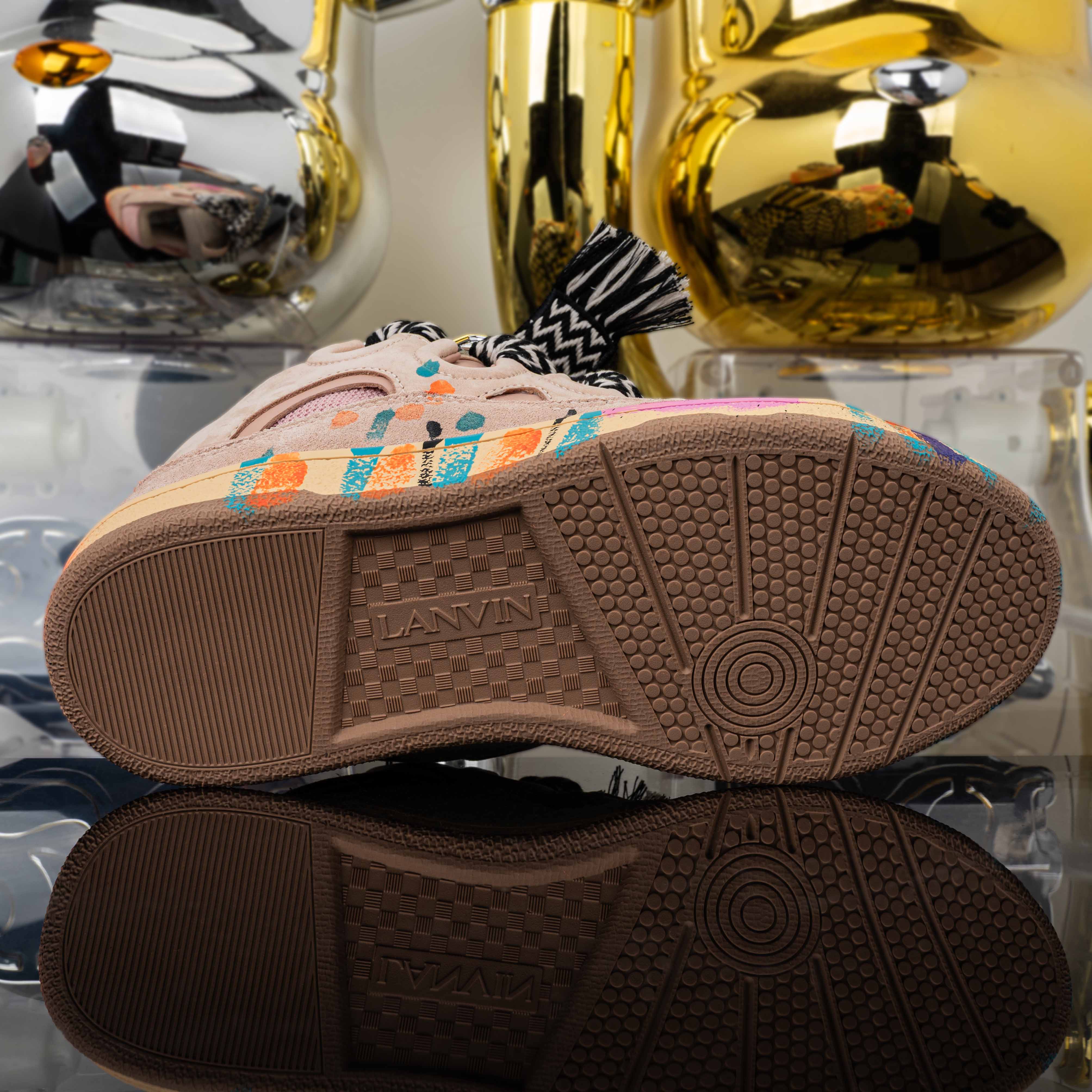Lanv*n Curb Sneakers  FW-SKDK02-DRGD-P225B5S0