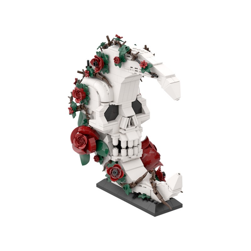 GOBRICKS MOC S1068 Moon Skull - YWOBB