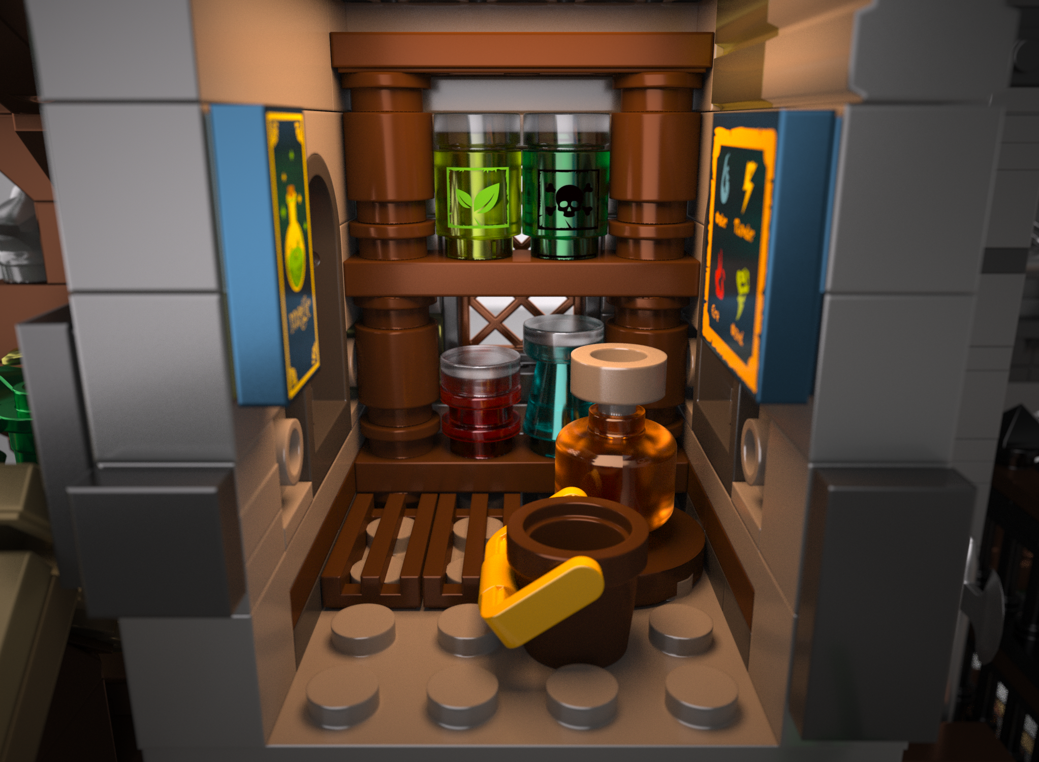 Iambrick 40210 Holy Spirit Knight Fortress - YWOBB