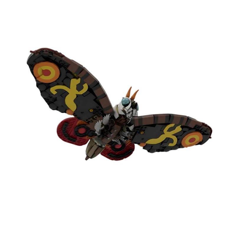 GOBRICKS MOC 240204 Queen of the Monsters Mothra - YWOBB