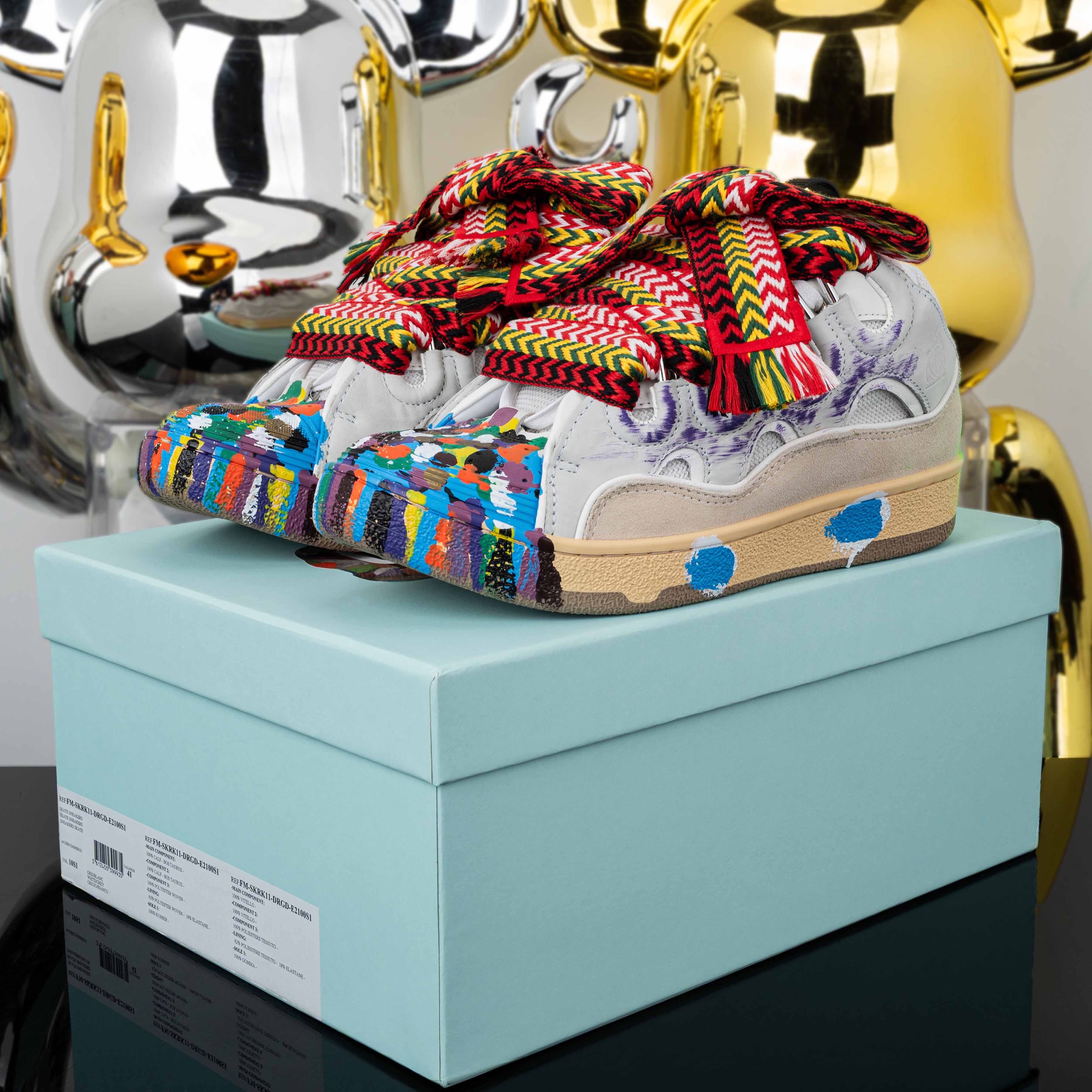 Lanv*n Curb Sneakers FM-SKRK11-DRGD-E2100S1