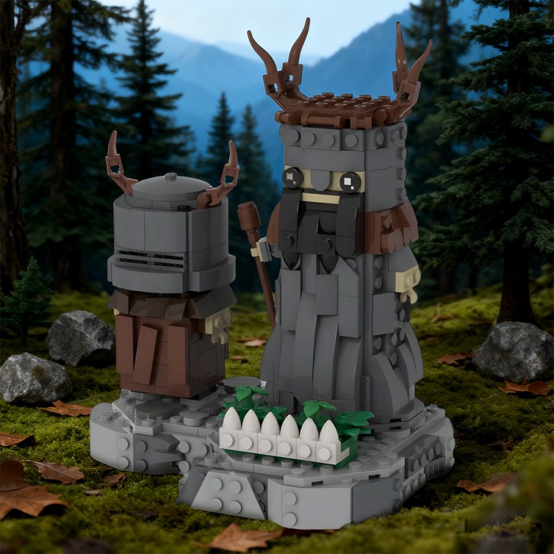GOBRICKS MOC 227080 MP-Knights of Ni - YWOBB
