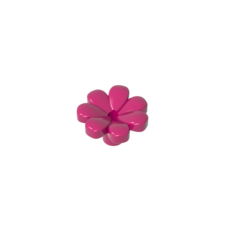 GOBRICKS GDS-2118 Seven petal flowers - YWOBB