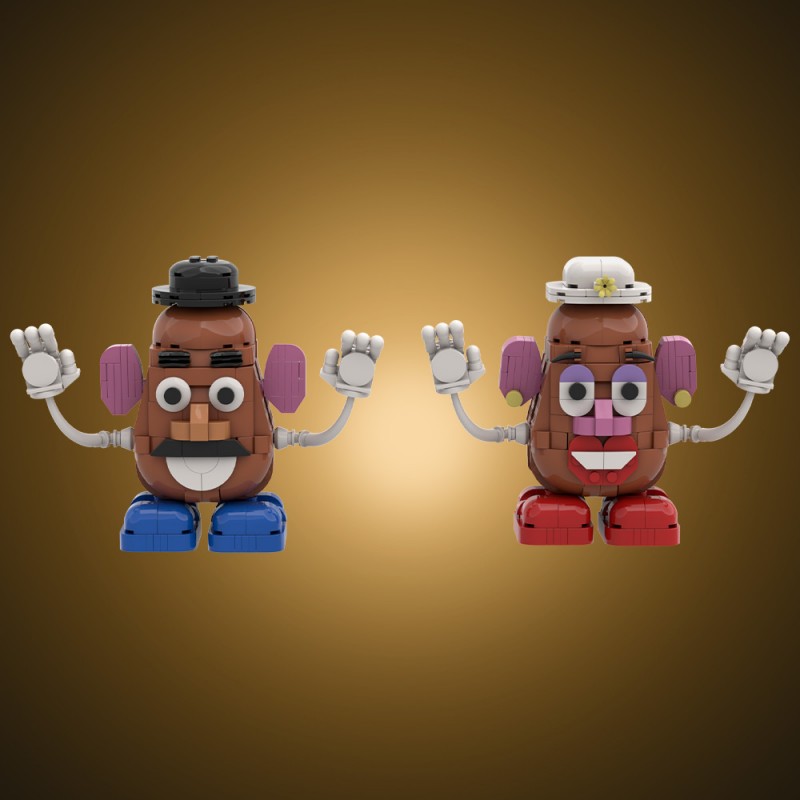 GOBRICKS MOC S0119 Mr. Potato Head - YWOBB