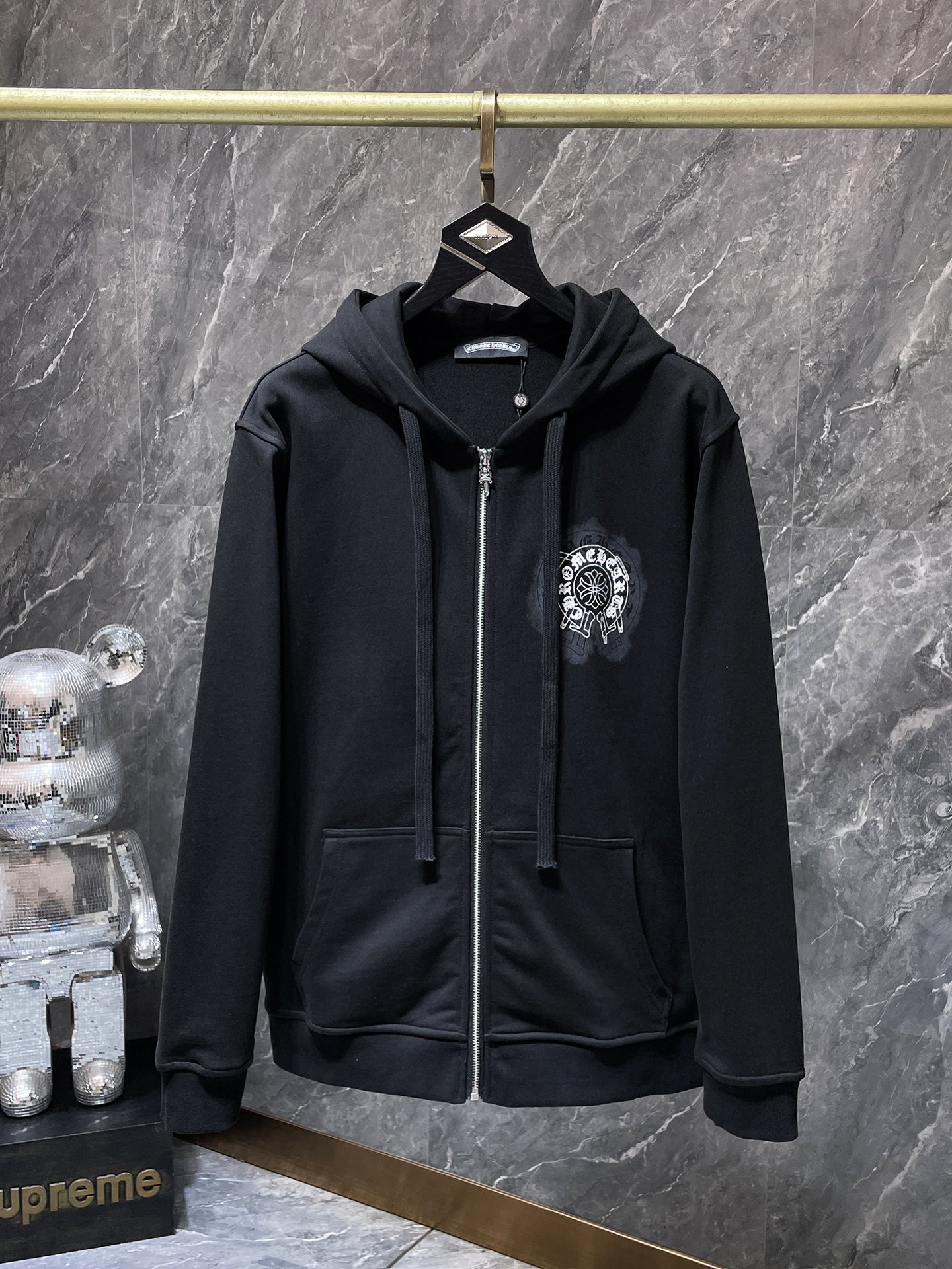 96_Chrome Heart hoodie