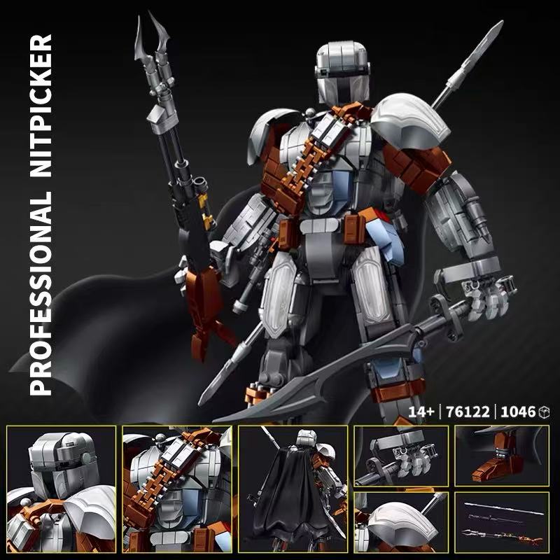 LY 76122 STAR WARS Mandalorian Humanoid Mech - YWOBB