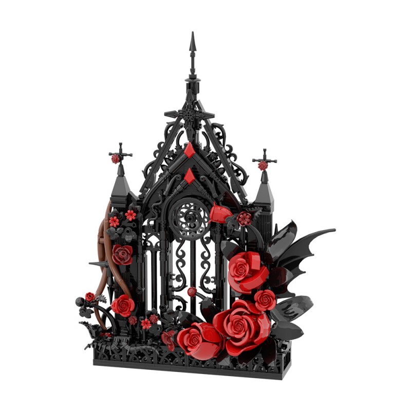 GOBRICKS MOC S1067 Gothic windows - YWOBB