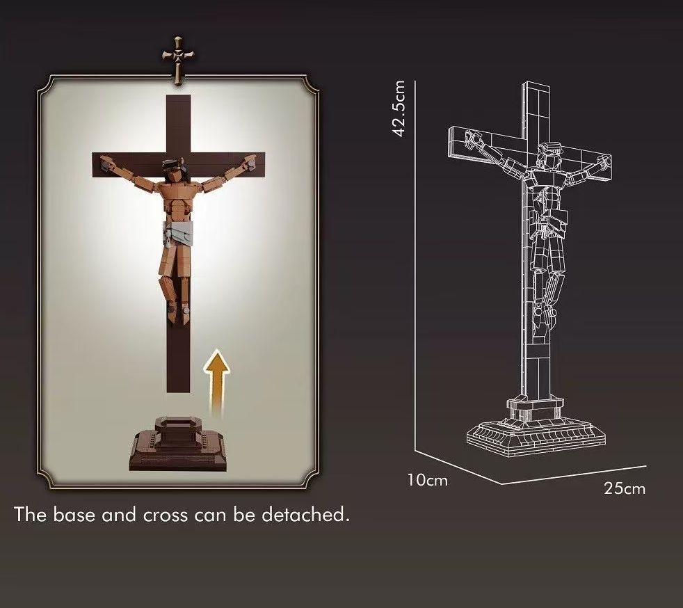 MIYOO 33127 Jesus on the Cross - YWOBB