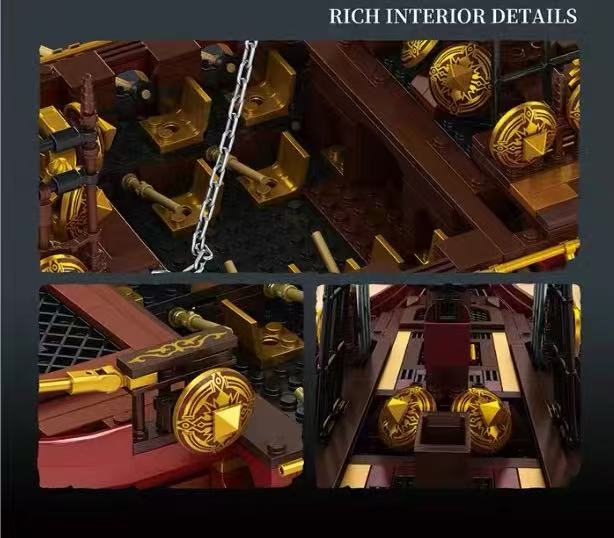 Reobrix 66104 Spartan Warship - YWOBB