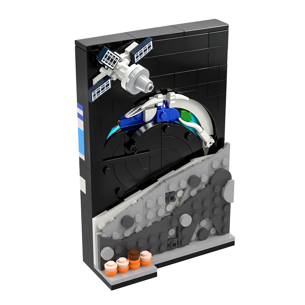 GOBRICKS MOC S1076 Earthset - YWOBB