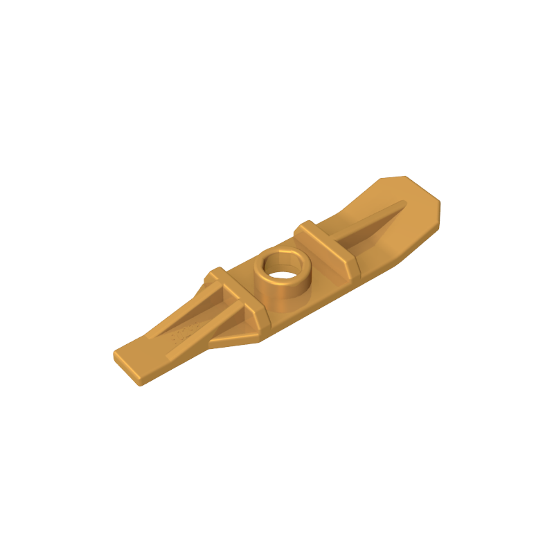 GOBRICKS GDS-90298 Minifigure Utensil Ski without Hinge - YWOBB