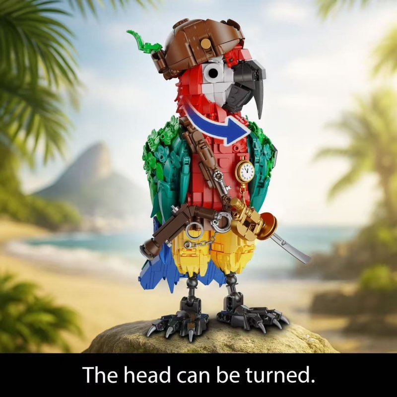 MIYOO 33125 Pirate Parrot - YWOBB