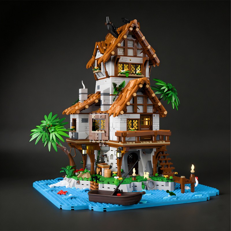 GOBRICKS MOC 248751 THE ISLAND - YWOBB