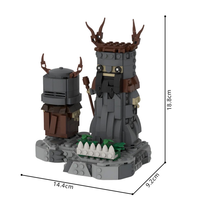 GOBRICKS MOC 227080 MP-Knights of Ni - YWOBB