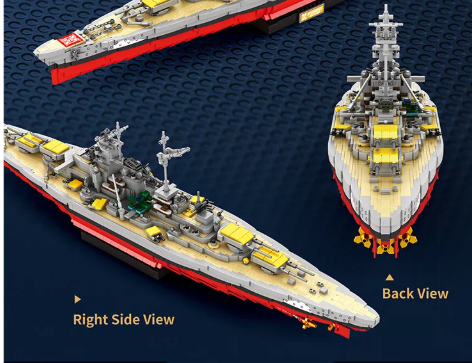 Reobrix 77051 BISMARCK BATTLESHIP - YWOBB