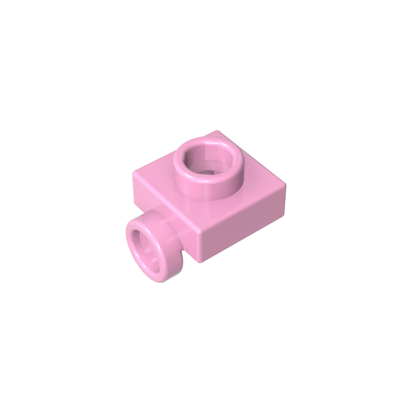 GOBRICKS GDS-90190 Plate 1 x 1 side with Open Stud - YWOBB