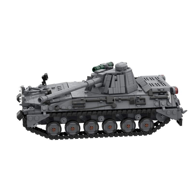 GOBRICKS MOC 251768 Cold War West German Begleitpanzer 57 AIFSV - YWOBB