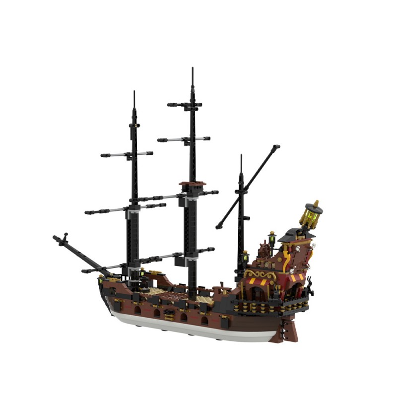 GOBRICKS MOC A2746 Jolly Roger´s Revenge - YWOBB