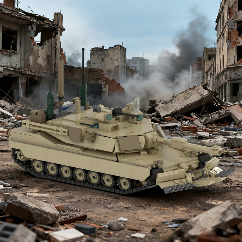 GOBRICKS MOC 204750 M1A2 Abrams - YWOBB