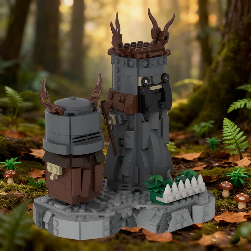 GOBRICKS MOC 227080 MP-Knights of Ni - YWOBB