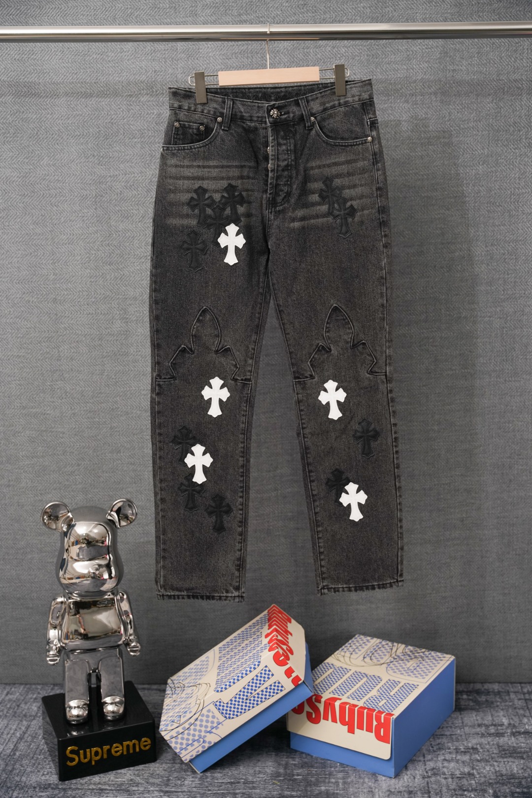 90_Chrome Heart Jeans