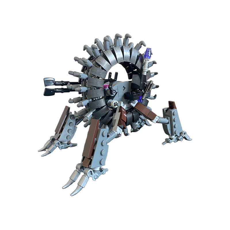 GOBRICKS MOC 254951 Star Wars General Grievous Wheel Bike - YWOBB