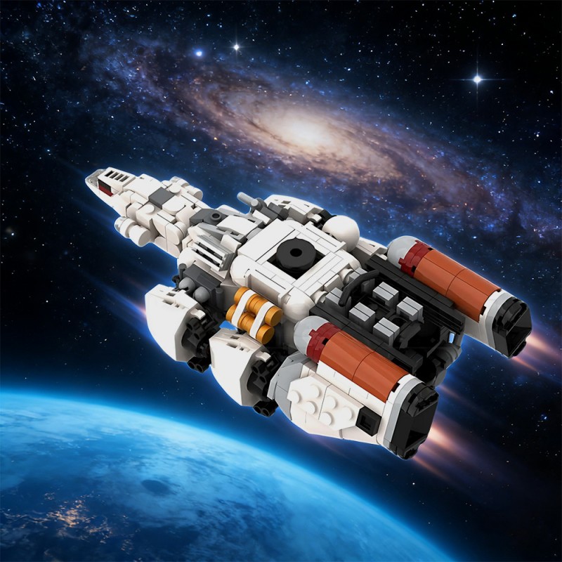 GOBRICKS MOC 231839 The Frontier (Discovery Class) — Starfield - YWOBB
