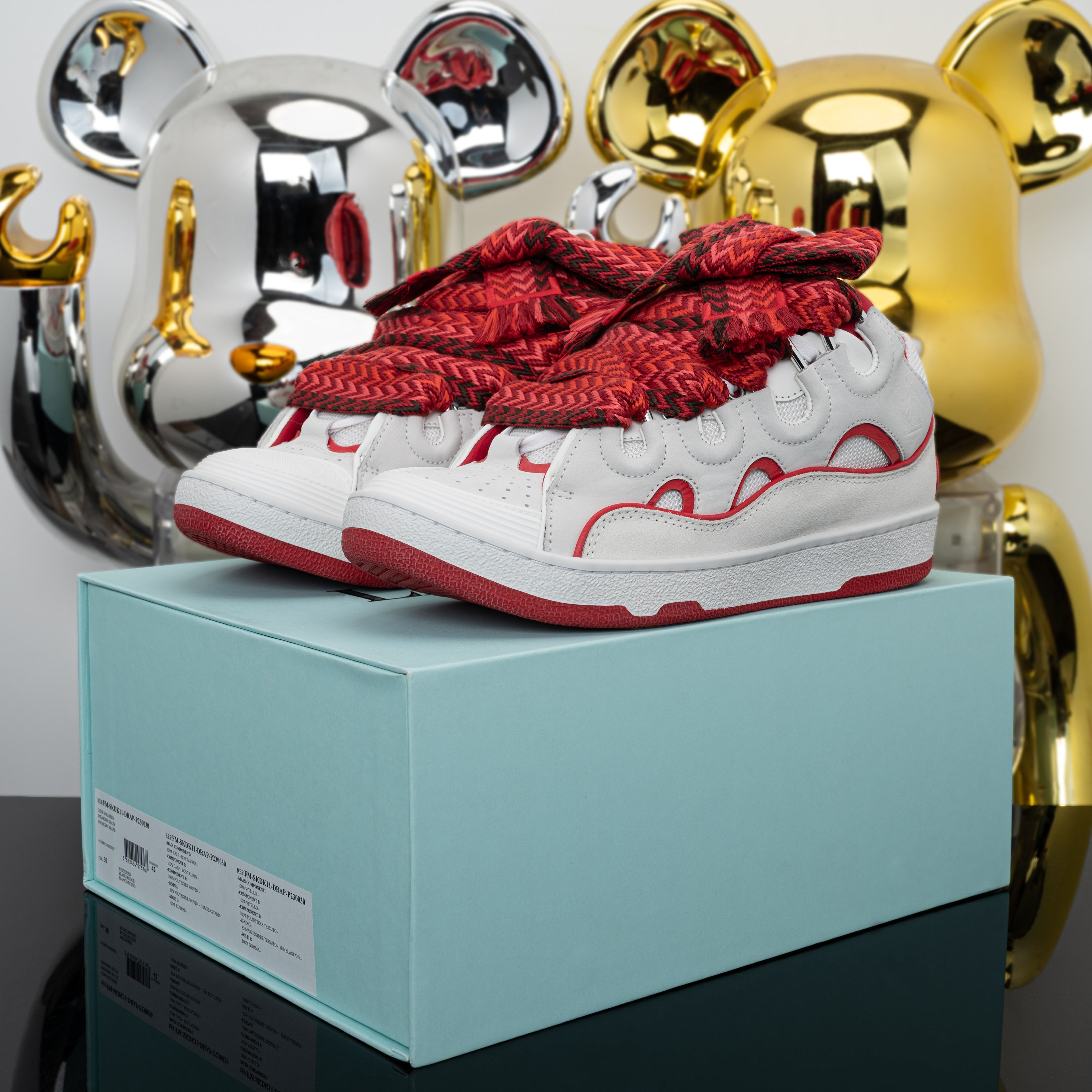 Lanv*n Curb Sneakers  FM-SKD11-DRAP-P230030