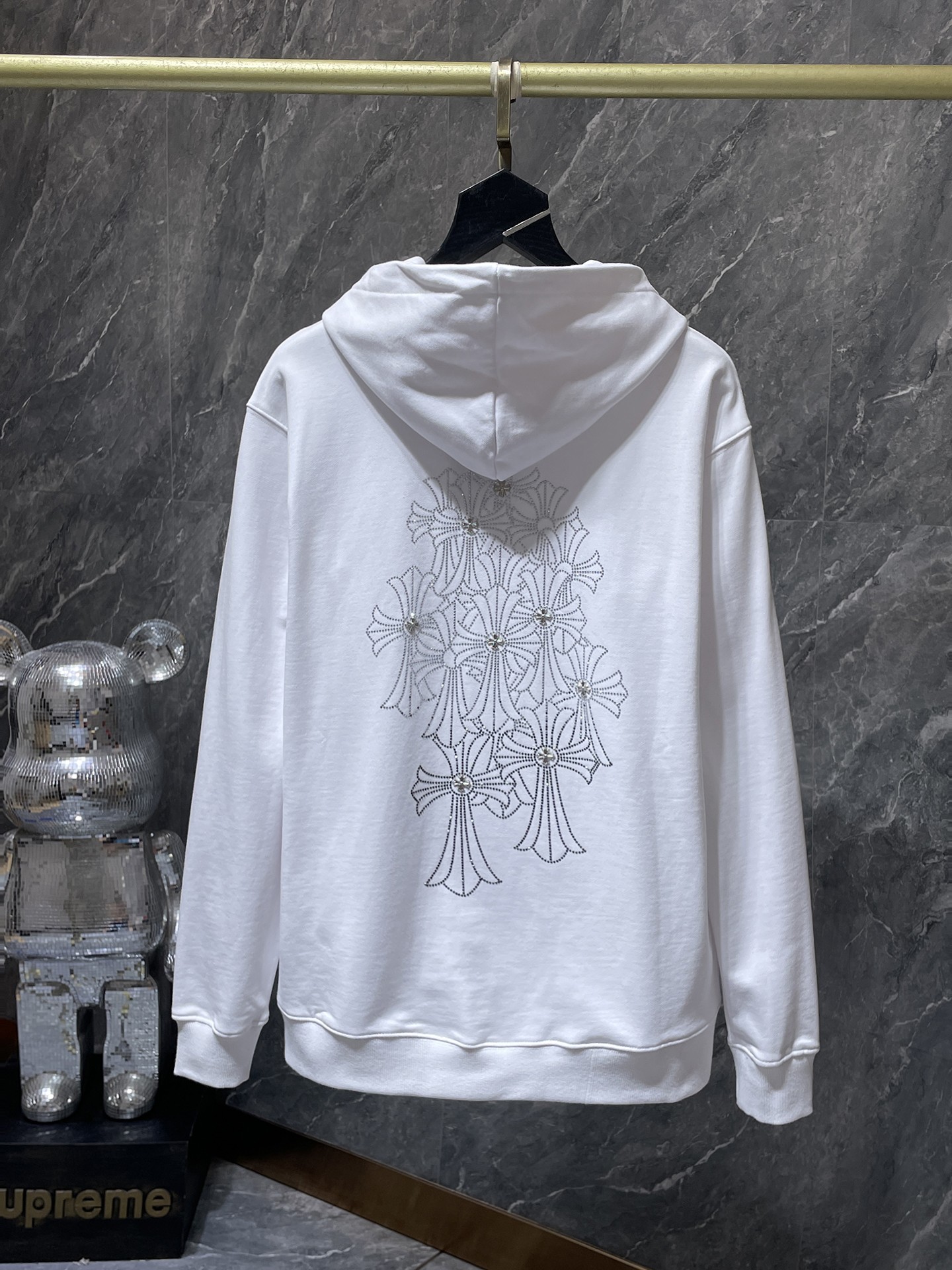 77_Chrome Heart hoodie