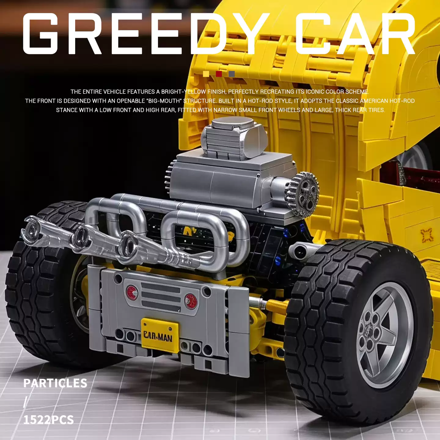 Small Angle JD090 GREEDY CAR - YWOBB