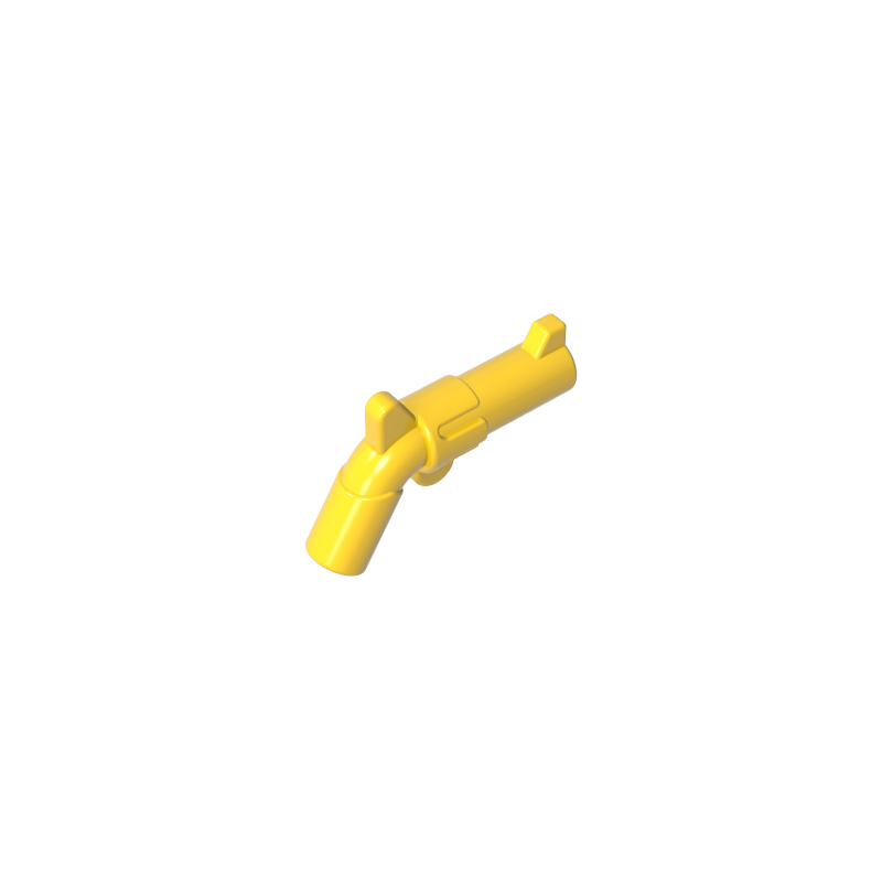 GOBRICKS GDS-90108 Pistol Revolver - Large Barrel and Solid Handle - YWOBB