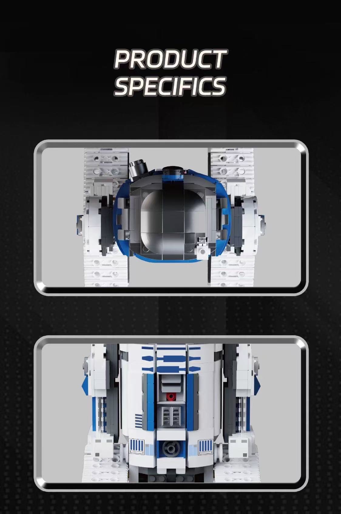 Amazing Block 70002 R2-D2 - YWOBB