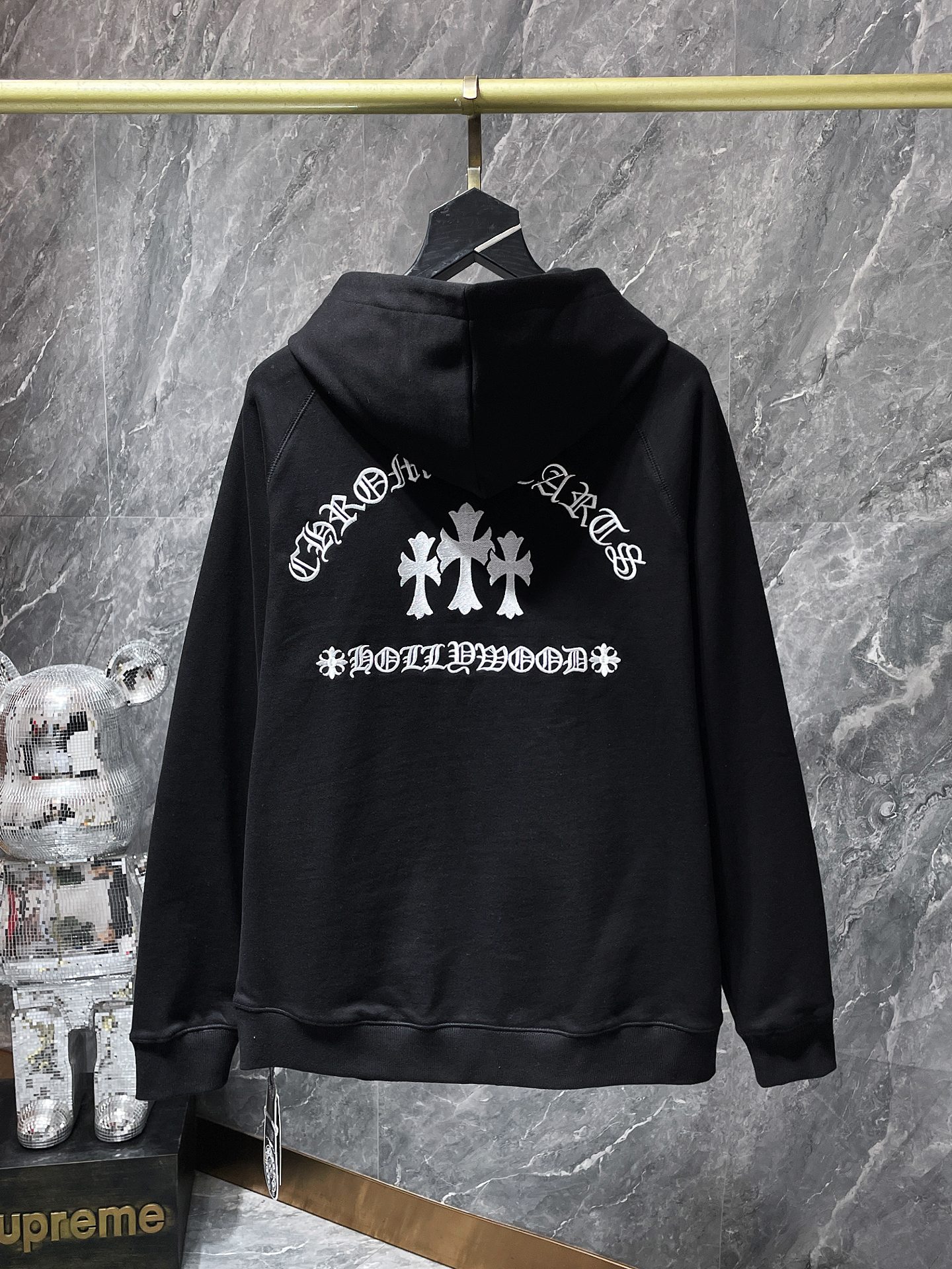 87_Chrome Heart hoodie
