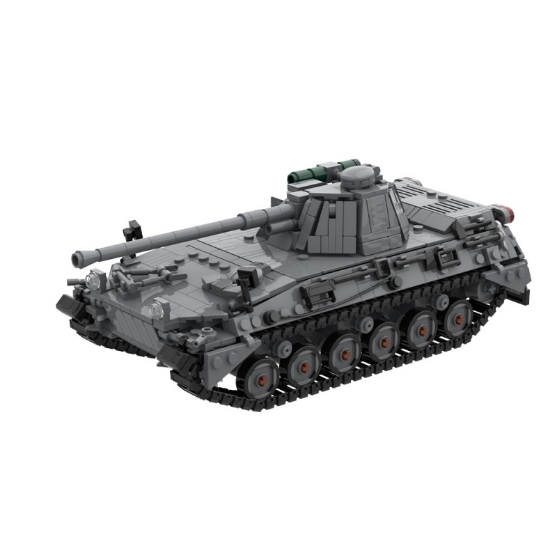 GOBRICKS MOC 251768 Cold War West German Begleitpanzer 57 AIFSV - YWOBB