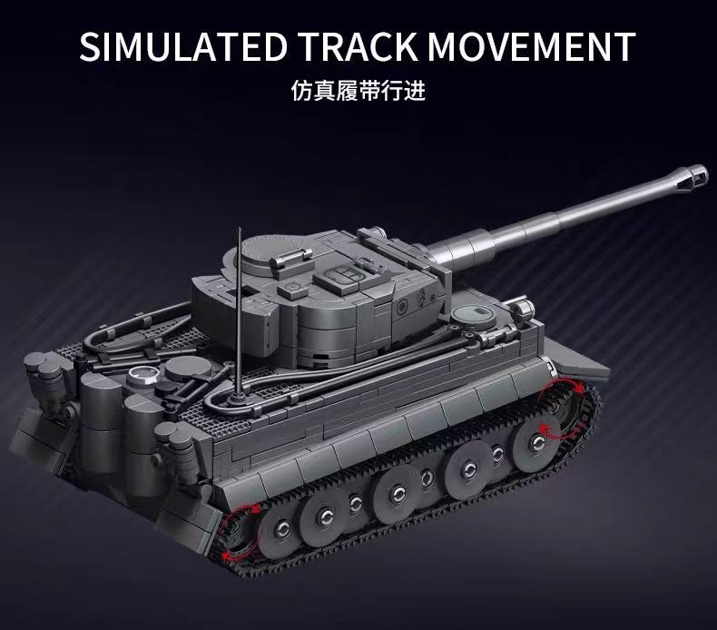 LY 66106 Tiger tank early model - YWOBB