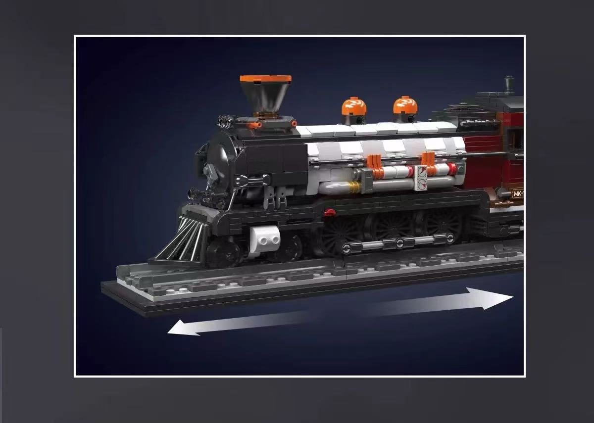 Mould King 12048 Western Train - YWOBB