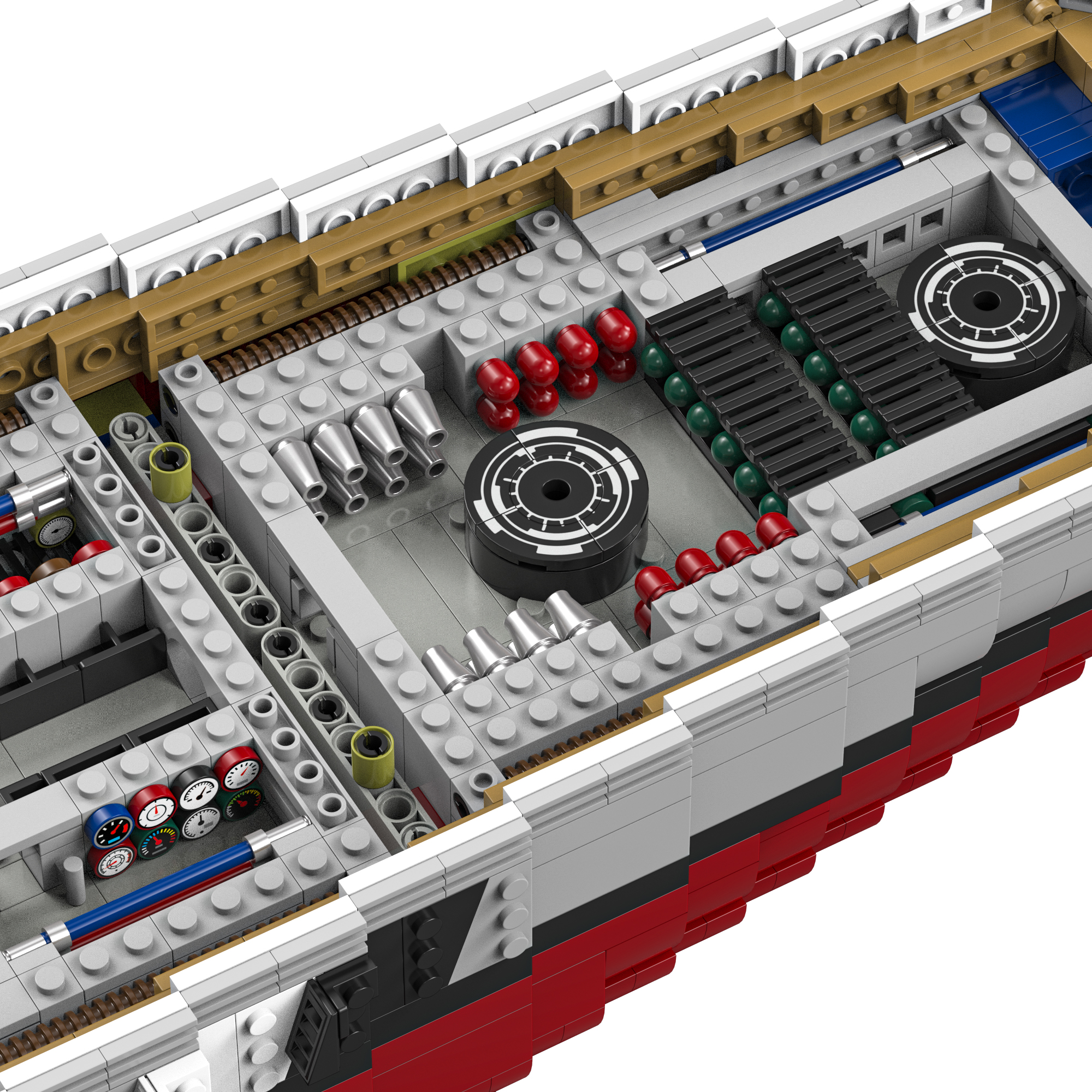 Customized 87000 Bismarck Battleship - YWOBB