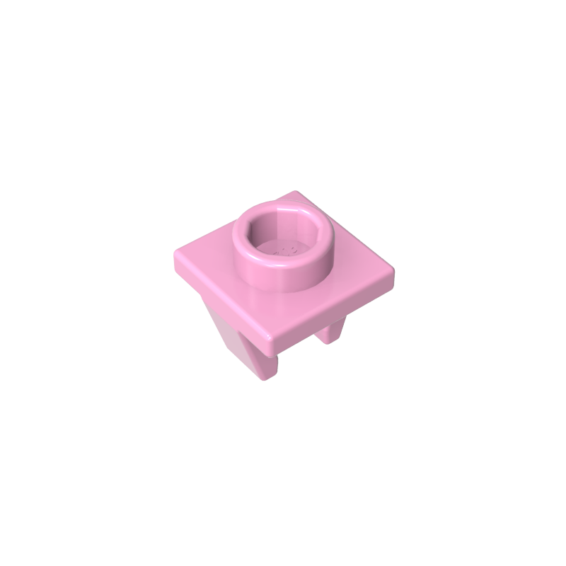 GOBRICKS GDS-90296 Tile Modified 1 x 1 with Clip - YWOBB