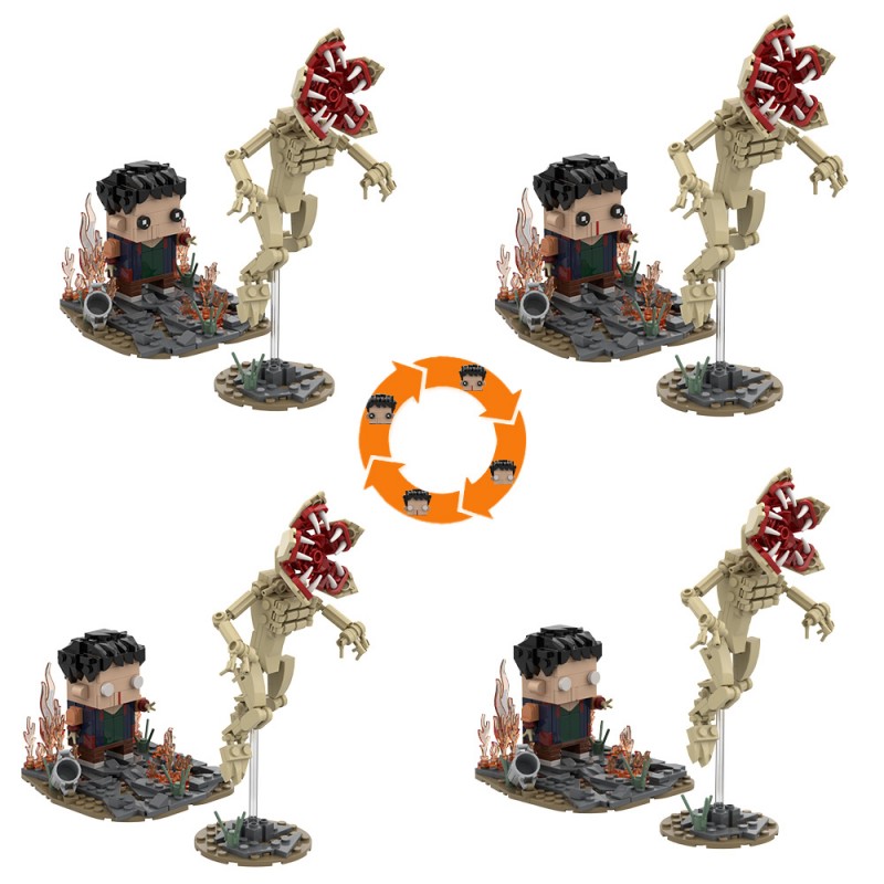 GOBRICKS MOC S0134 Stranger Things Will's awakening - YWOBB