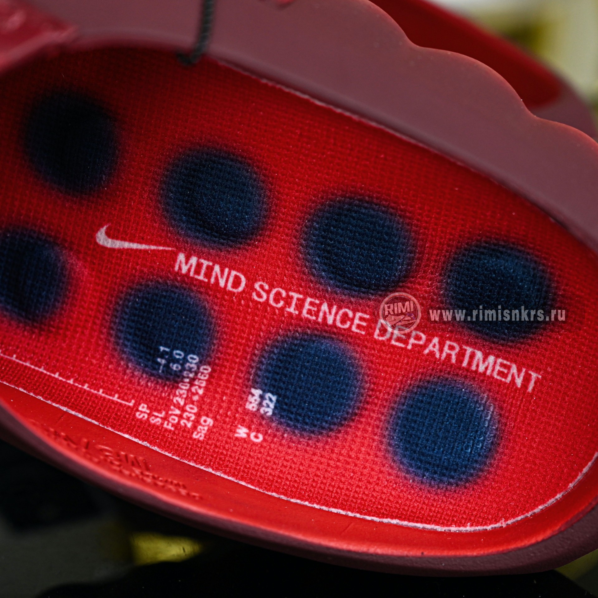 Nike Mind 001 Slides Team Red HQ4307-601