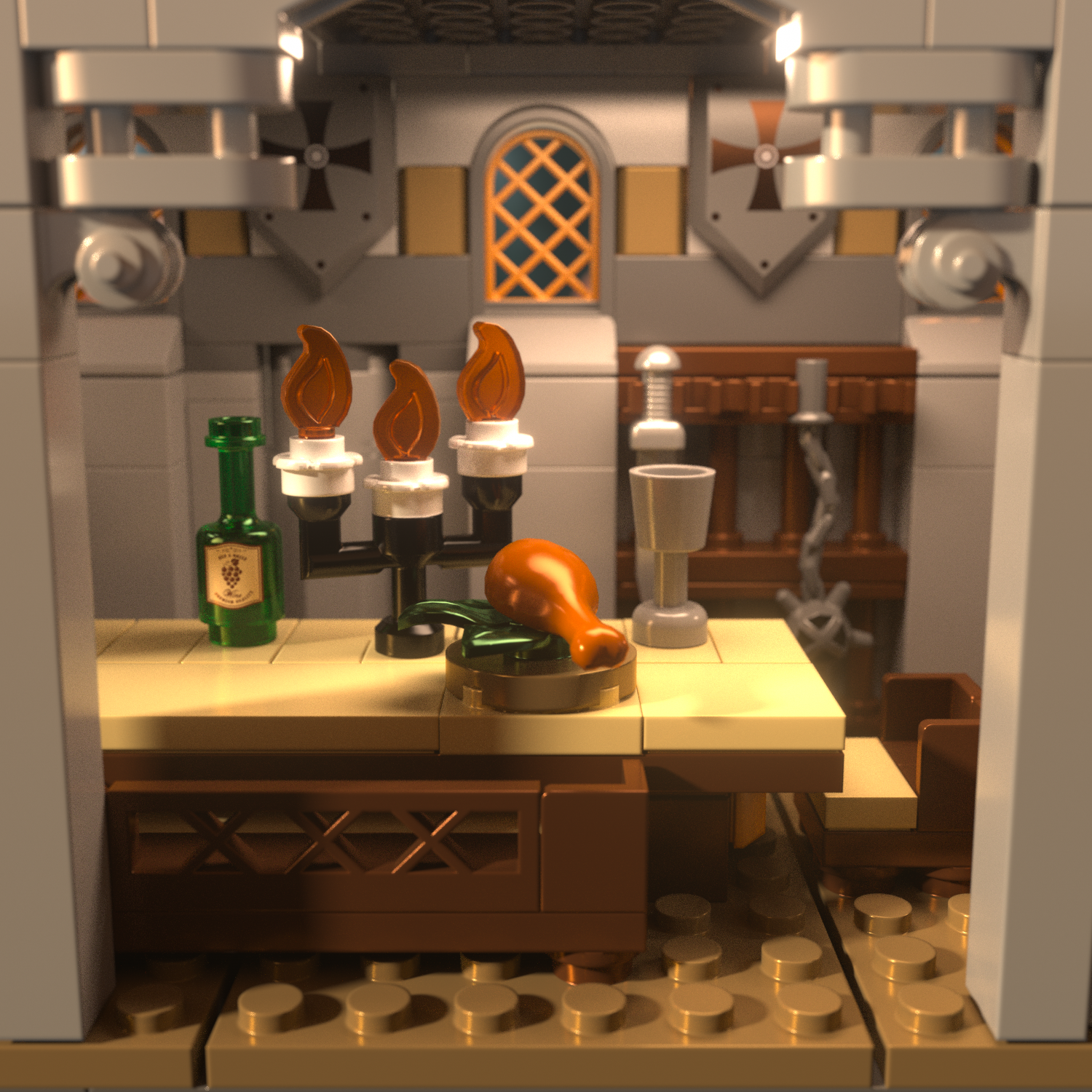 Iambrick 40211 Sword of Holy Spirit Castle - YWOBB